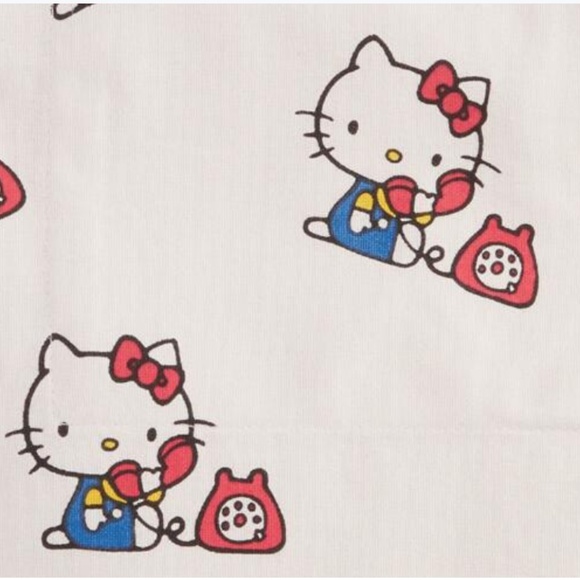 Large Retro Hello Kitty Canvas Tote Bag - Picture 2 of 9
